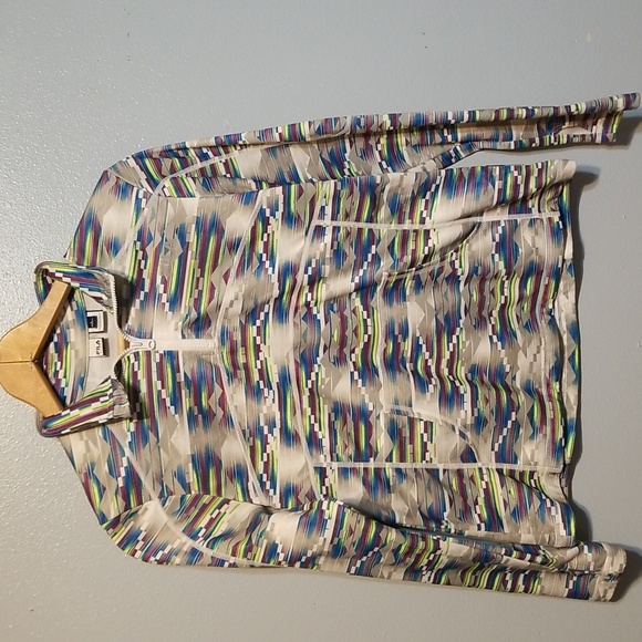 Fila Sport Size Large Quarter Zip - Picture 1 of 10